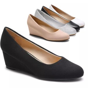 Escarpins Compensés Multicolores